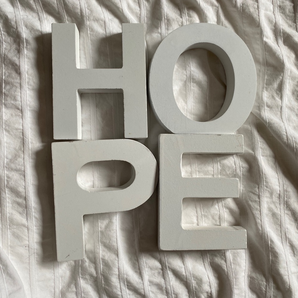 HOPE decorative house blocks